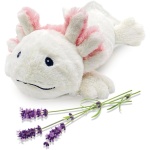 warmies Axolotl Microwavable, Hot or Cold for Cool Relaxation and Warm Relief