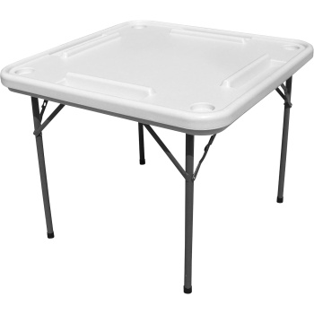 Benecasa Blow Mold Domino Game Table