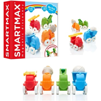 SmartMax My First Vehicles Magnetic Discovery STEM Play Set for Ages 1+