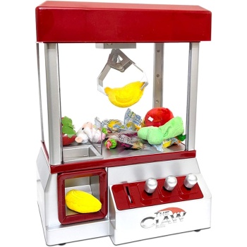 Etna Electronic Arcade Claw Machine Mini Candy Prize Dispenser Game with Sound