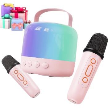 Mini Karaoke Machine, Karaoke Machine for Kids Toys, Mini Karaoke Machine