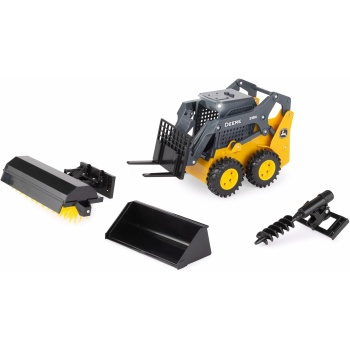 Big Farm John Deere 318G Skid Steer Toy Set - 1:16 Scale - Construction Toys