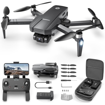 Holy Stone HS720R 3 Axis Gimbal GPS Drones with Camera for Adults 4K EIS