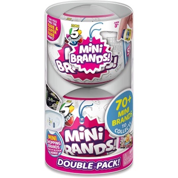 5 Surprise Mini Brands (2 Pack) Series 1 by ZURU Amazon Exclusive Mystery Real