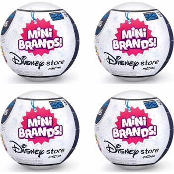 5 Surprise Mini Brands Disney Store Exclusive Series 1 Capsule Collectibles