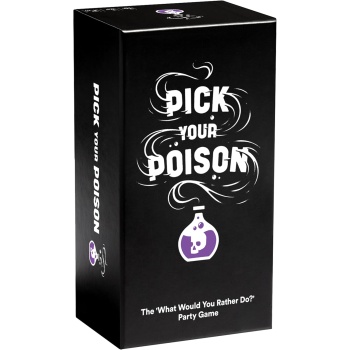 Pick Your Poison Party Game - The “What Would You Rather Do?” Family Card Game