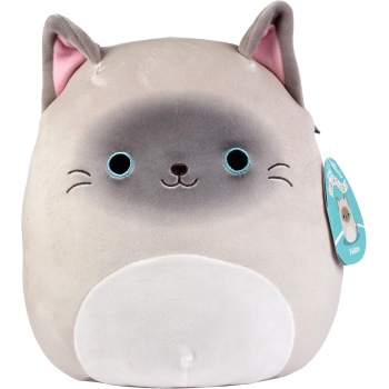 Squishmallows Original 10-Inch Felton The Valentine's Day Siamese Cat