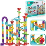 Marble Run for Kids,Marble Run Compact Set, STEM Learning Toy, Construction