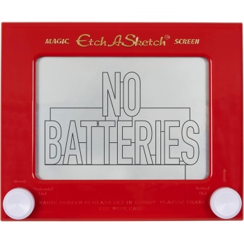 Etch A Sketch, Classic Red Drawing Toy with Magic Screen, for Ages 3 and Up