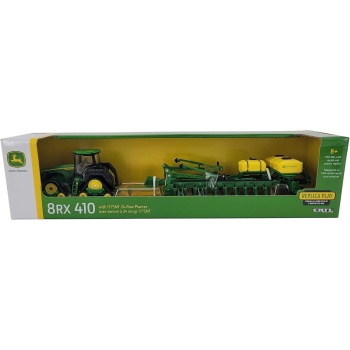 John Deere 1/64 8RX 410 w/ 1775NT 24-Row Planter Toy - LP82766