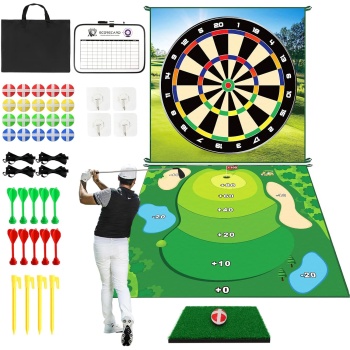 Golf Game Golf Chipping Game: Double Sided Golf Games for Kids Adults