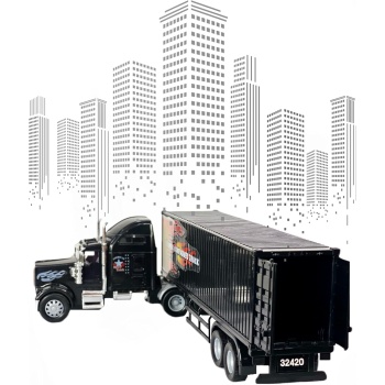 Big-Daddy Heavy Duty Tractor Trailer Cargo Transporter with Remote-Controlled