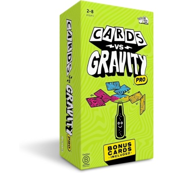 Cards Vs Gravity Pro: Includes Travel Bag and Extra Cards | Fun Family Game