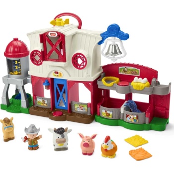 Fisher-Price Little People Toddler Learning Toy Caring for Animals Farm Playset