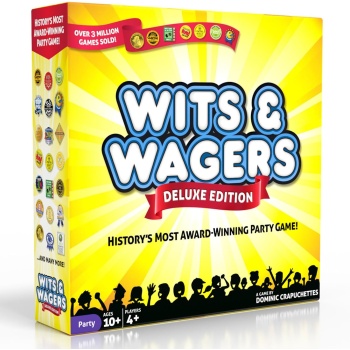 North Star Games Wits & Wagers Deluxe Board Game Award Winning Trivia Game