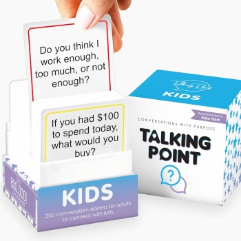 200 Kids Conversation Cards - Help Kids Put Down Tablets and Phones