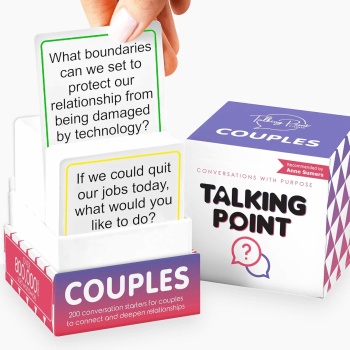 TALKING POINT CARDS Deepen Your Connection with 200 Fun & Engaging Conversation