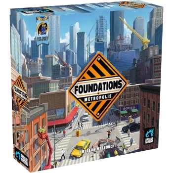 Arcane Wonders Foundations of Metropolis - Strategy Board Game