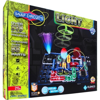 Snap Circuits LIGHT Electronics Exploration Kit | Over 175 Exciting STEM Project