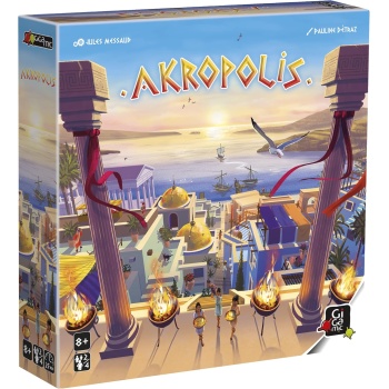 Akropolis | Strategy Game for Teens and Adults | Ages 8+ | 2 to 4 Players