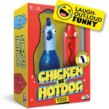 Big Potato Chicken vs Hotdog: The Ultimate Challenge Party Game for Flipping-Fun