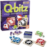Mindware Q-Bitz Pattern Matching Fun Board Games for Family Game Night