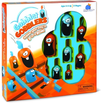 Gobblet Gobblers Tic Tac Toe 2 Players Fun Strategy Board Game - Award Winning