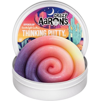Crazy Aaron's Goodnight Cactus Hypercolor® Thinking Putty® - 4" Tin Thinking