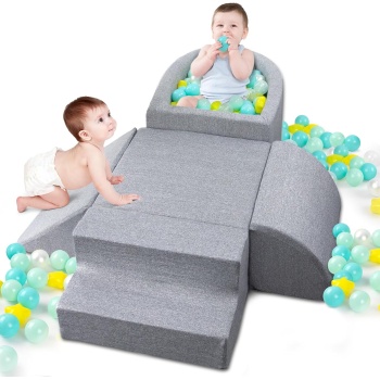 Soft Foam Climbing Toys for Toddlers Indoor, Climbing Blocks Play Equipment