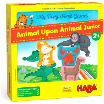 HABA My Very First Games - Animal Upon Animal Junior: Toddler Stacking Game
