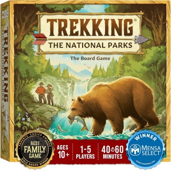 Trekking The National Parks (3rd Edition) - The Award-Winning Family Board Game
