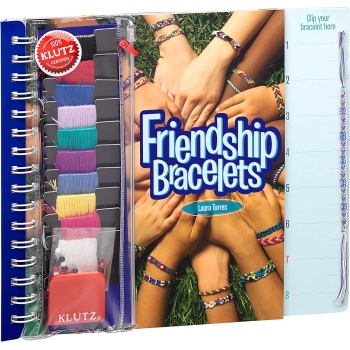 Klutz Friendship Bracelets Craft Kit Multicolored, 10.5" Length x 0.69" Width