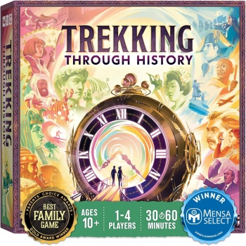 Trekking Through History: The Award-Winning Family Board Game | Great for Kids