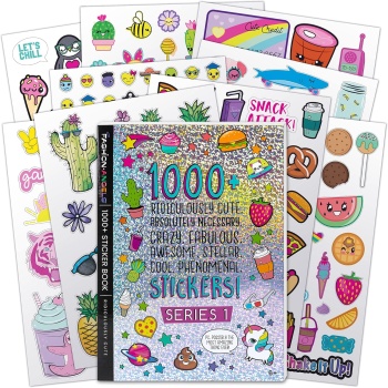 Fashion Angels 1000+ Ridiculously Cute Stickers for Kids - Fun Craft Stickers