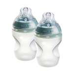 Tommee Tippee Natural Start Anti Colic 9 oz BPA Free Silicone Baby Bottles