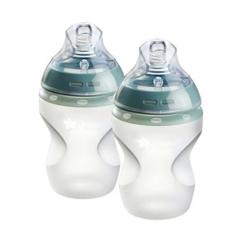 Tommee Tippee Natural Start Anti Colic 9 oz BPA Free Silicone Baby Bottles