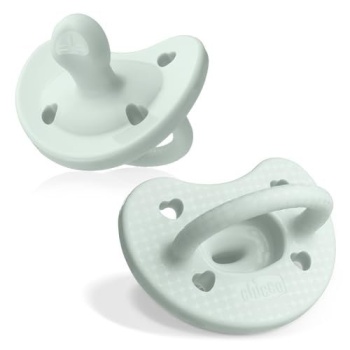 Chicco PhysioForma Luxe Silicone One Piece Pacifier for Babies Aged 0-6m