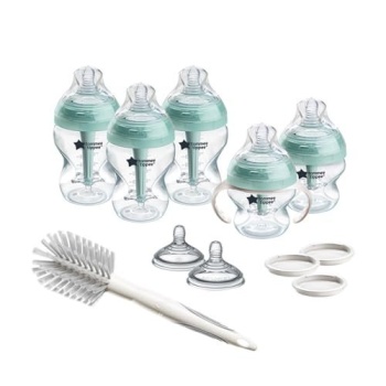 Tommee Tippee Advanced Anti-Colic 12 Piece Set, 5 oz and 9 oz BPA Free Bottles
