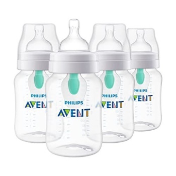 Philips Avent Anti-Colic Baby Bottle with AirFree Vent, 9oz