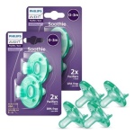 Philips Avent Soothie Orthodontic Baby Pacifiers, 100% Silicone Pacifiers