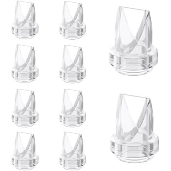 10PCS Duckbill Valves Compatible with eufy S1 Pro S1 E10, Lansinoh Discreet Duo