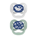 Dr. Brown's Advantage Glow-in-the-Dark Baby Pacifier, Fully Symmetrical Soother