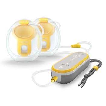 Medela Freestyle Hands-Free Double Electric Breast Pump with Wearable Cups