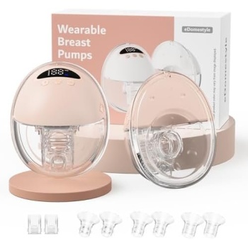 Hands Free Breast Pump, Wearable Breastfeeding Pump, Lightweight Portable