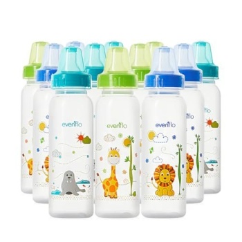 Evenflo Feeding Classic Prints Polypropylene Bottles for Baby, Infant and