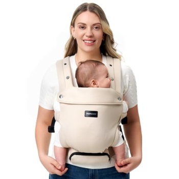 Momcozy Newborn Baby Carrier - Ergonomic, Cozy and Lightweight Carrier